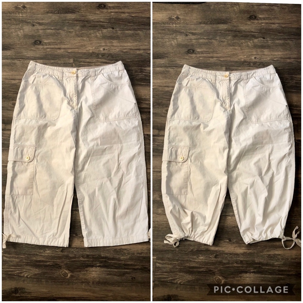 Van Heusen Light Khaki Capri Pants size 6